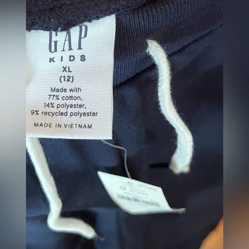 Lot of 5 NWT Gap Jogger Sweatpants size 12 Girls Black Navy Grey - Picture 6 of 15